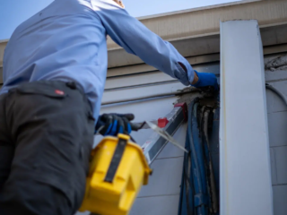 Pest technician work